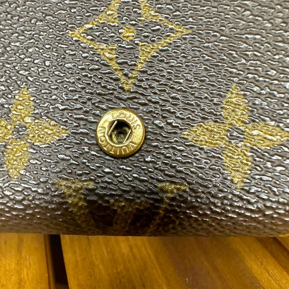 Louis Vuitton Vintage Porte Monnaie Billets Tresor Wallet Authentic - Picture 7 of 13